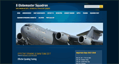 Desktop Screenshot of 8globemaster.com